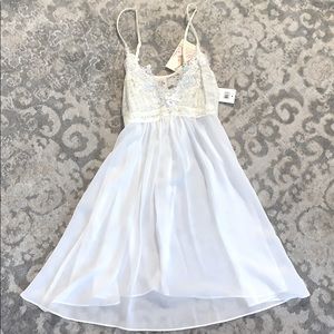 NWT In Bloom by Jonquil sheer Chemise